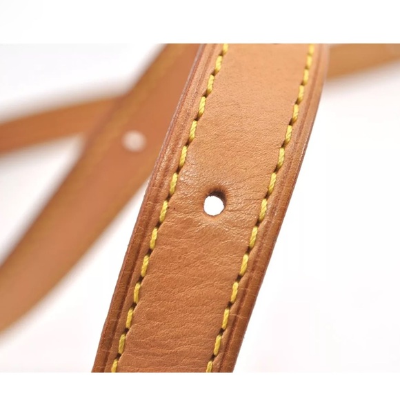 2 Louis Vuitton Straps Replacement Vaschetta Leather Shoulder For GM Bag 31.9” - Picture 16 of 16